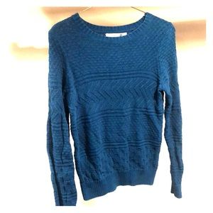 Blue Knit Sweater